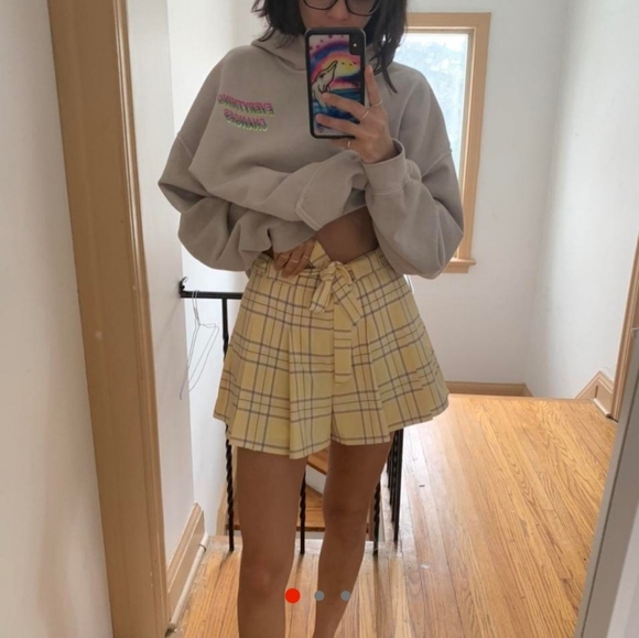 *SET* Sunday Best Aritzia Yellow Galt Blazer & Shorts - Picture 3 of 6